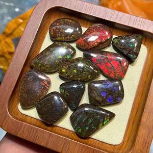 Cabochons d'opale de feu 925 pendentifs pendentif en argent sterling fait à la main pendentif bijoux délicats - Product Image 4