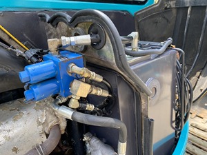 Para Kubota KX U30 Mini excavadora de orugas usada Komatsu PC55 modelo 3ton peso operativo núcleo Motor bomba segunda mano excavadora S Engi - Product Image 4