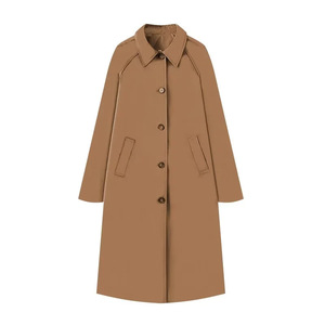 Trench Autunno Inverno da <span class=keywords><strong>Donna</strong></span>, Cappotto Oversize <span class=keywords><strong>Nero</strong></span> con Collo Revers, Manica Lunga, Taglie Forti, Moda all'Ingrosso - Product Image 2