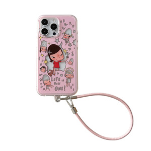 <span class=keywords><strong>Coque</strong></span> de téléphone antichoc rigide pour <span class=keywords><strong>iPhone</strong></span> 17 Pro, motif animal style Bestie, Yoshitomo Nara Girl, compatible 16/15 - Product Image 5