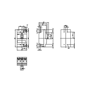 Interruptor Automático de Sobrecarga Ajustable Industrial 3VM1340-4EE32-0AA0 3P 400A MCCB 36kA 415V T-M 220 ATFM Original - Product Image 4