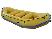 Bote Inflable de Alta Calidad de 395 cm (13 pies) para Rafting en Aguas Bravas, Bote de PVC