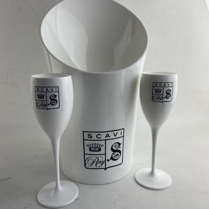 Refroidisseur <span class=keywords><strong>de</strong></span> <span class=keywords><strong>liqueur</strong></span> <span class=keywords><strong>de</strong></span> <span class=keywords><strong>champagne</strong></span> en plastique acrylique seau à glace pour bar à la maison - Product Image 2