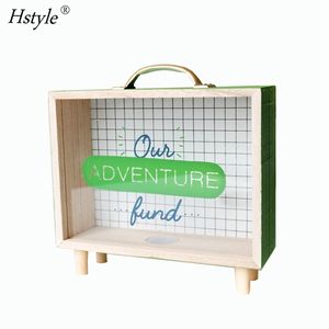 Alcancía de Madera para <span class=keywords><strong>Viajes</strong></span>/Aventuras Vacacionales, Alcancía con Diseño de Sombra para Planificar <span class=keywords><strong>Viajes</strong></span>, Decoración del Hogar, Adornos HS095 - Product Image 4