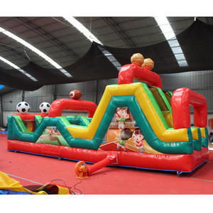 子供と大人のための大きなインフレータブル障害物コース子供と大人のためのウォータースライド - Product Image 2