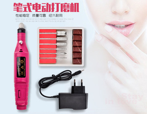 (5 Mũi Khoan Móng Tay Cacbua) + Máy Khoan Móng Tay Điện Mini Chuyên Nghiệp 35000 Vòng/phút//6 Màu Bút Loại Máy Khoan Móng Tay - Product Image 6