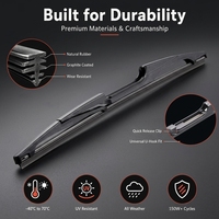 Doly PEUGEOT 307 BENZ GL SERIES C30 X60 para Escobillas Traseras de 16 Pulgadas SH03 para Autos 2007-2016