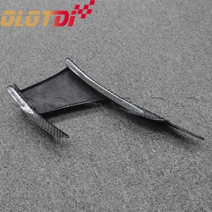 MAD Style for BMW M3 F80 M4 F82 F83 Carbon Fiber Front Bumper Spat Canards Trims <b>Splitters</b> Fins Spoiler - Product Image 4