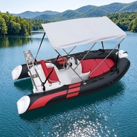 Bateau pneumatique rigide de 3,9 m, modèle 2025, neuf, avec moteur hors-bord, à vendre pour l'exportation