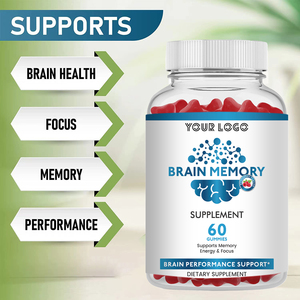 Suplemento de memoria cerebral nootrópico Enfoque y concentración Soporte Gummies Fosfatidilserina para la salud mental cognitiva del cerebro - Product Image 3