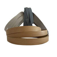 Bande de chant PVC ABS à surface fine, matériau écologique, épaisseur personnalisée pour le scellement des bords de meubles d'intérieur