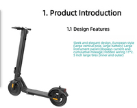 Trottinette électrique pliable longue portée en alliage d'aluminium 1000W, certifiée ABE et approuvée EN17128, pour adultes, usine OEM/ODM