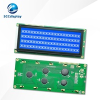 Module matriciel à points 20x4 à haute luminosité, écran LCD COB à grands caractères russe 2004 SJXD2004B STN bleu négatif avec pilote ST7066AIP31066