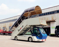 Escalier pour passagers d'avion d'une capacité de 4,8 tonnes, équipement de soutien au sol pour l'aviation aéroportuaire