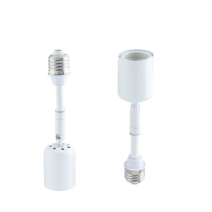 Universal E27 to E27 Extension LED <strong>Lamp</strong> <strong>Holder</strong> Plastic ABS Desk <strong>Lamp</strong> Adjustment Accessories Wholesale From Manufacturer - Product Image 1