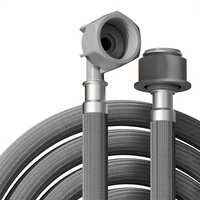 Tuyau d'extension universel pour machine à laver entièrement automatique, raccord rapide pour robinet, accessoires supérieurs, design moderne et simple