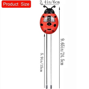 Temperatura de humedad del suelo EC Salinity NPK <span class=keywords><strong>Tester</strong></span> 3 en 1 Medidor de suelo, Kit de prueba de PH/luz/humedad del suelo Kit de prueba de suelo - Product Image 1