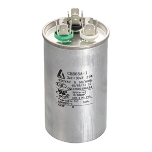 Condensateurs à longue durée de vie, condensateur de démarrage du moteur CBB65 pour climatiseur - Product Image 1