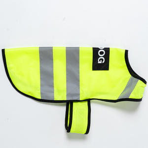 ملابس عمل عاكسة للكلاب من البوليستر، سترة أمان للحيوانات الأليفة، ملابس واقية شتوية كلاسيكية، مقاسات من XS إلى XL، تصفية مخزون المصنع - Product Image 4
