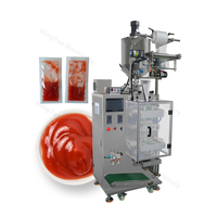 Machine d'emballage entièrement automatique pour liquides 5g 10g 20g 30g, pour miel, sauces chili, ketchup tomate