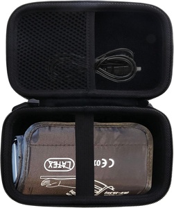 Tragbare EVA-Schutzhülle für Blutdruckmessgeräte, Oberarmmanschette, Hartschalen-Etui für Lovia/<span class=keywords><strong>Wellue</strong></span> - Product Image 1