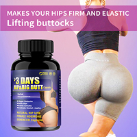 Capsules Premium Personnalisables avec LOGO pour l'Amélioration des Fesses – Pilules pour un Lifting des Hanches et des Fesses en 3 Jours, Croissance et Raffermissement des Fessiers, Capsules pour des Hanches Volumineuses