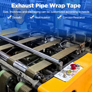 Başlık boru başlığı <span class=keywords><strong>Wrap</strong></span> bant ürün için titanyum bazalt fiberglas egzoz ısı sarma bezi - Product Image 2