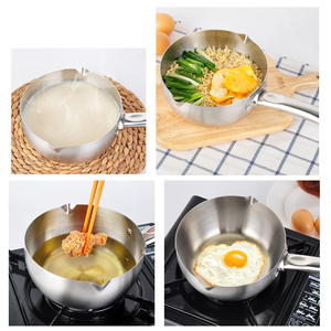 Hiện đại nhôm <span class=keywords><strong>yukihira</strong></span> nước sốt nồi cổ điển không dính nước sốt chảo nhôm mạnh mẽ bơ đường nóng chảy nồi - Product Image 3