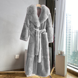 New Women's Mid-Length Coat - Elegant, Loose-Fit, Plus Size Faux <b>Fur</b> Fashion - Product Image 6