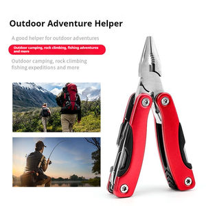 Multiherramienta de Bolsillo de Acero Inoxidable Personalizada para Exteriores con Cuchillo de Camping, Alicates Multifuncionales Industriales, Soporte OEM - Product Image 3