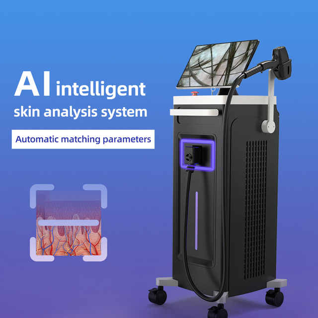 New Technology AI 510K USA 2026 Titanium Pro Diodo Laser 808nm 755nm 940nm 1064nm 2400w Diode Laser Hair Removal Machine