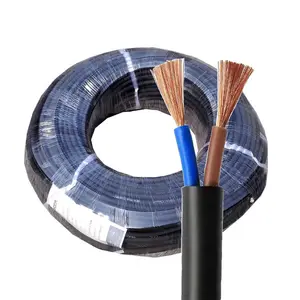 Hoge Kwaliteit Koper Rvv 2X0.75Mm 3X0.75Mm 4X2.5Mm 2 4X1.5mm2 Pvc Koperen Kern Geïsoleerd Koperdraad