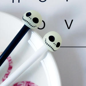 Promoción Skull Ballpoint Head Toppers Kids Toy Ball Pen - Product Image 5