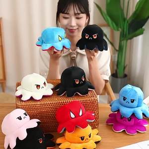 Alogo <span class=keywords><strong>pulpo</strong></span> de peluche de juguete de peluche lindo <span class=keywords><strong>pulpo</strong></span> Animal marino de doble cara Flip Reversible <span class=keywords><strong>pulpo</strong></span> de peluche regalo para niños - Product Image 6