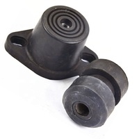 Amortisseurs en caoutchouc anti-vibrations métriques de types VV, VD, VA, DD, supports cylindriques en caoutchouc