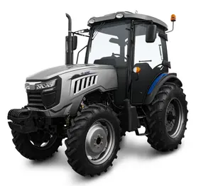 Traktor pertanian 60HP Tersedia dengan kabin yang luas untuk harga yang bagus