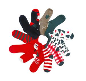 Chaussettes en coton doux pour cadeau de Noël en provenance de Chine pour les fêtes et le quotidien - Product Image 2