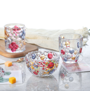 <span class=keywords><strong>Raymond</strong></span> Bohème Style Crystal Dot ménage tasse à eau en verre cristal - Product Image 6
