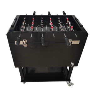Carrito Enfriador de Bebidas Metálico Enrollable de 49L/65L, Práctico para Fútbol de Mesa, Mantiene las Bebidas Frías, con Ruedas para Barbacoa - Product Image 5