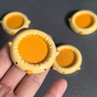 Figurine de canard flottant en résine pour maison de poupée DIY, jouet scène d'été pour pâte à modeler et slime, accessoire miniature micro-scène Kawaii pour fête à la plage et à la piscine