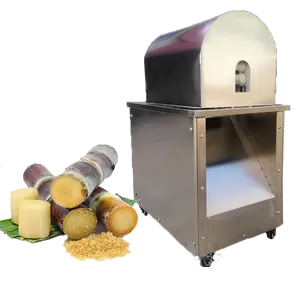 Hot sales small food machinery automatic stainless steel sugar cane skin removing peeling machine for peeling sugarcane