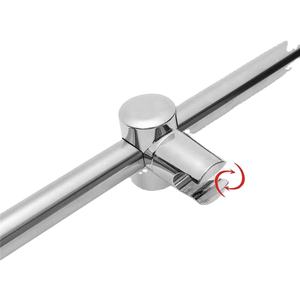 61cm Salle <span class=keywords><strong>De</strong></span> Bains Pomme <span class=keywords><strong>De</strong></span> <span class=keywords><strong>Douche</strong></span> <span class=keywords><strong>Support</strong></span> Riser <span class=keywords><strong>Support</strong></span> Chrome Réglable <span class=keywords><strong>Douche</strong></span> Riser Rail Ensemble <span class=keywords><strong>Douche</strong></span> <span class=keywords><strong>Barre</strong></span> Coulissante - Product Image 2