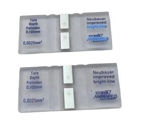 의료용 밝은 선이 있는 멸균 유리 혈액 계산 챔버 OEM 맞춤화 지원 - Product Image 1