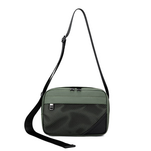 Sac bandoulière unisexe géométrique Oxford imperméable avec pompon et broderie – Produits tendance - Product Image 4