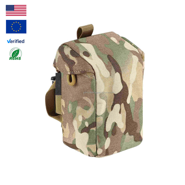 PTG 500D Nylon Rangefinder Pouch Quick-Release Buckle Molle Compatiblefor Binocular Packs Tactical Hunting Bag