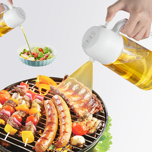 Dispensador de aceite en aerosol para cocinar, botella de aceite de oliva reutilizable, botella de condimento para cocina, para asar a la parrilla y freír en el horno de aire. - Product Image 1