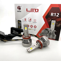 Strobo Canbus lampu kabut LED aplikasi, bohlam lampu depan mobil untuk mobil, lampu kabut LED 3000K hingga 6500K H8 H9 H11 HB3 HB4 H7 H4