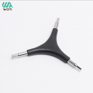 Clé hexagonale à trois branches Yueli en acier 45, outil multifonction pour réparation de vélo de montagne - Product Image 1