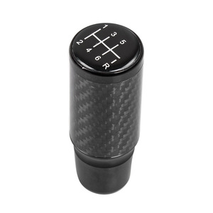 Carbon Fiber Gear <b>Shift</b> <b>Knob</b> 9cm 5 Speed 6 Speed Manual Transmission Ergonomic Car Interior Accessory Universal Fit - Product Image 5