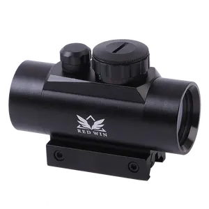 Red Win Red Dot Scope Ajuster 5 niveaux d'illumination rouge/vert Étanche TRG 1x30 Red Dot Scope